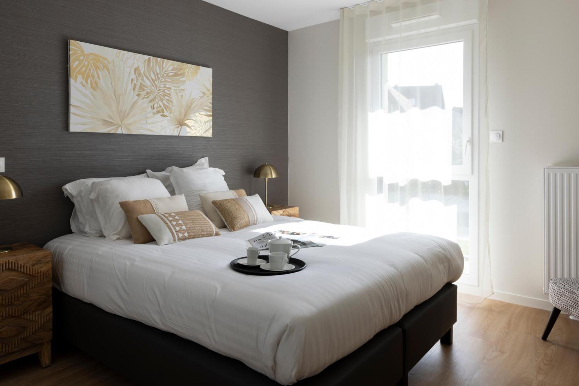 Les Boreales - Appart'Hotel & Restaurant Villers-sur-Mer Buitenkant foto