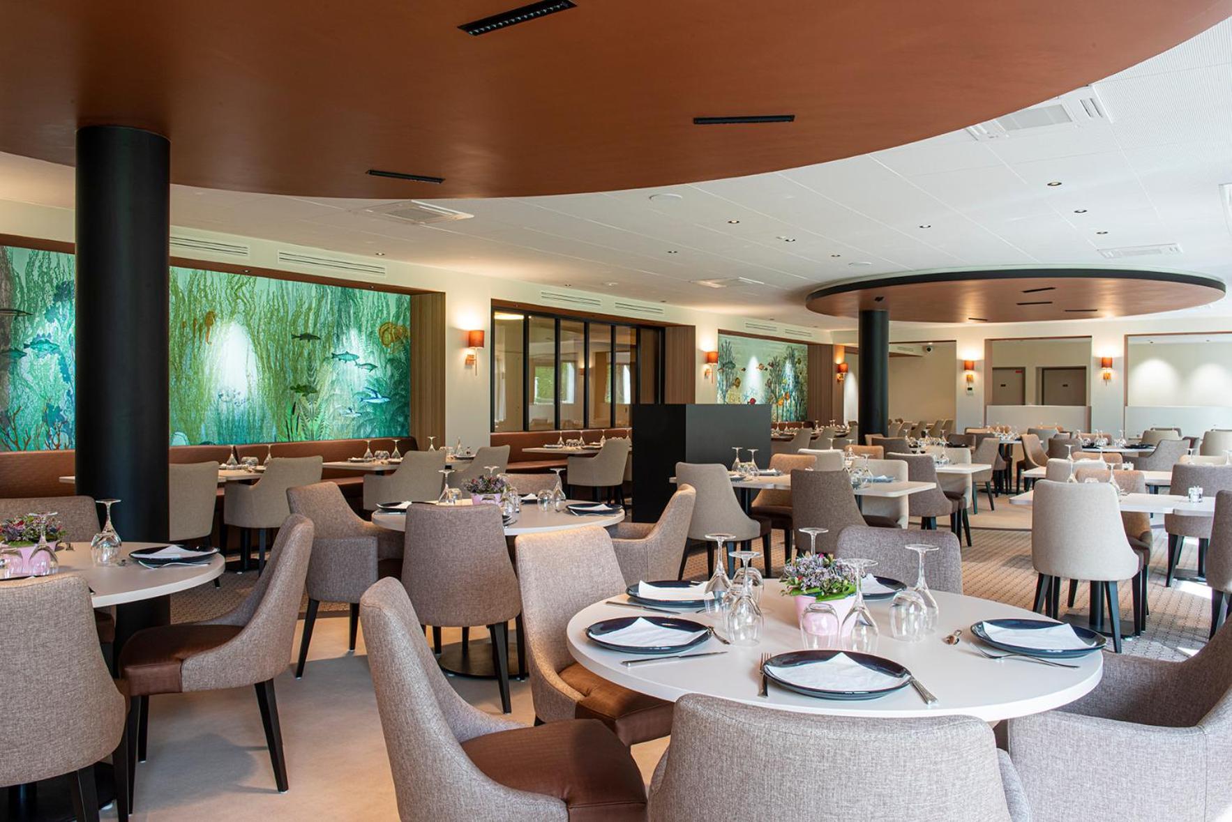 Les Boreales - Appart'Hotel & Restaurant Villers-sur-Mer Buitenkant foto