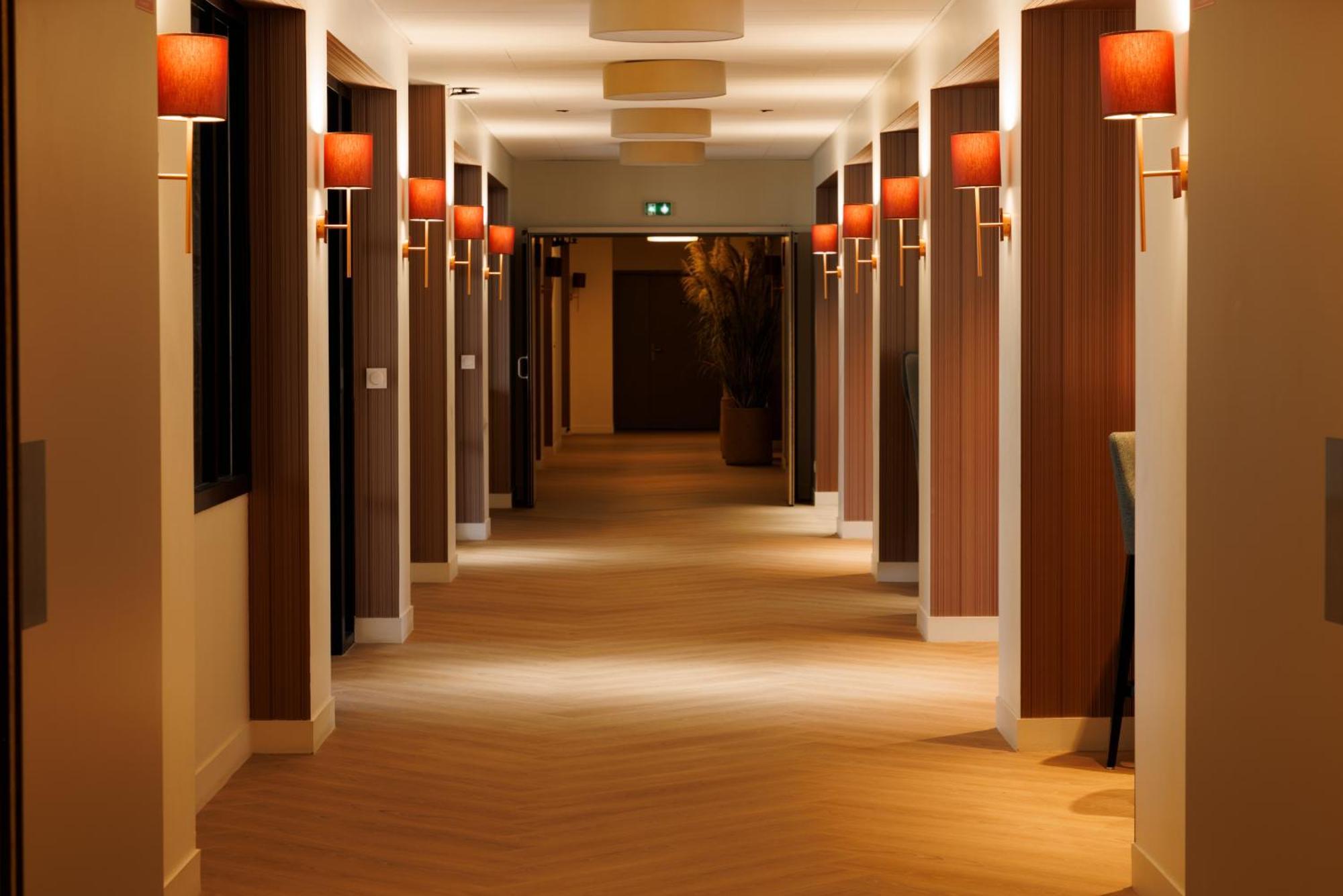 Les Boreales - Appart'Hotel & Restaurant Villers-sur-Mer Buitenkant foto
