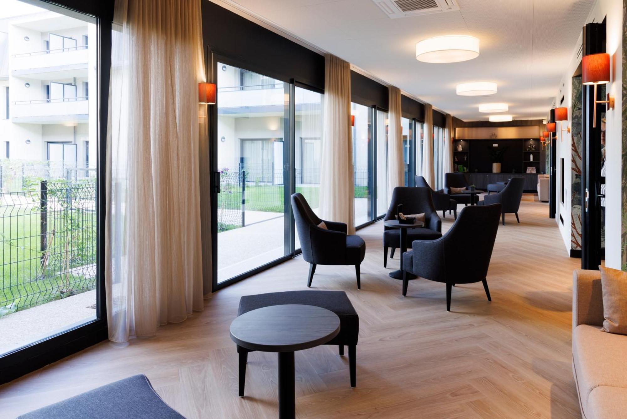 Les Boreales - Appart'Hotel & Restaurant Villers-sur-Mer Buitenkant foto