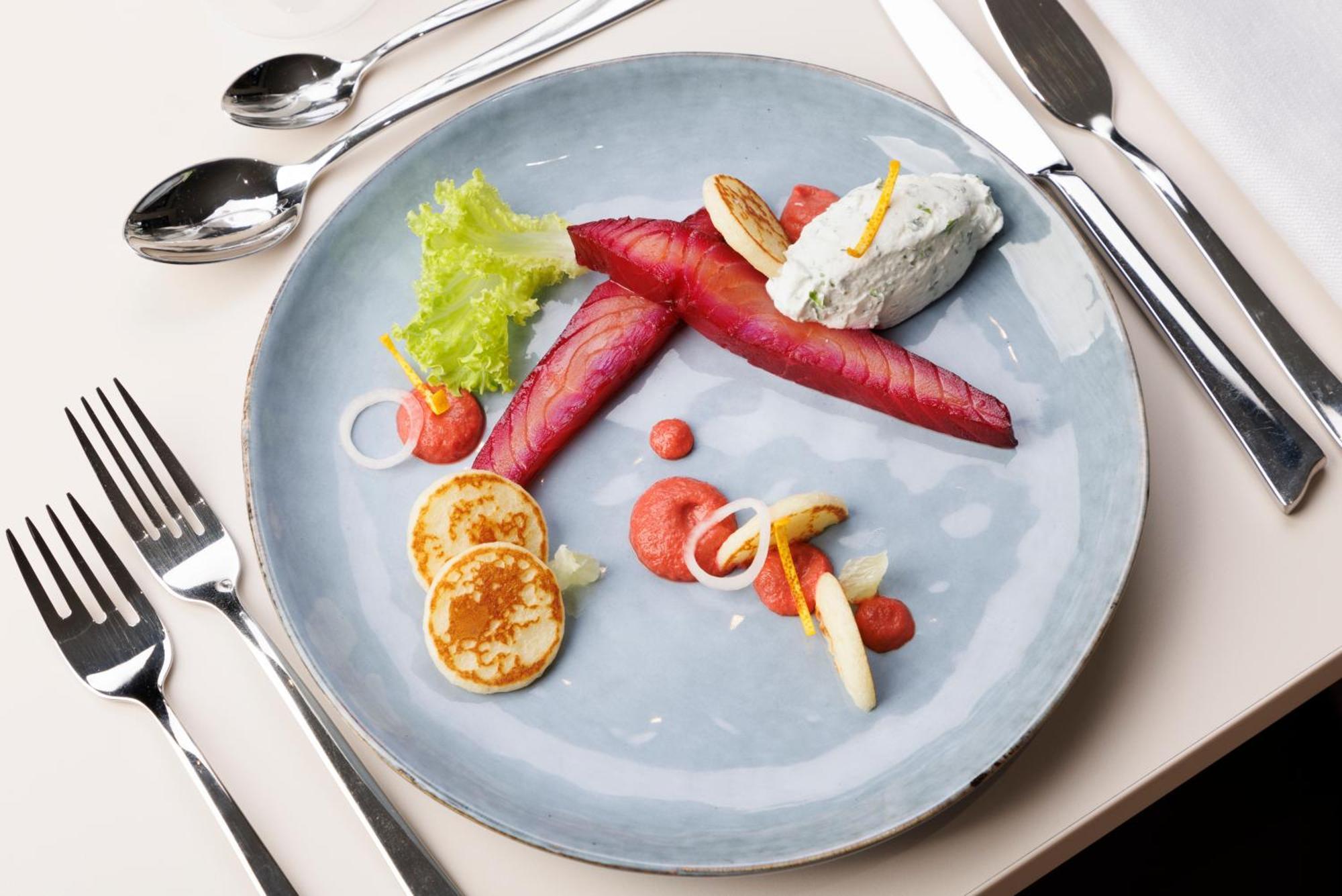 Les Boreales - Appart'Hotel & Restaurant Villers-sur-Mer Buitenkant foto